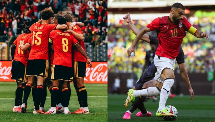 Bélgica vs Egipto