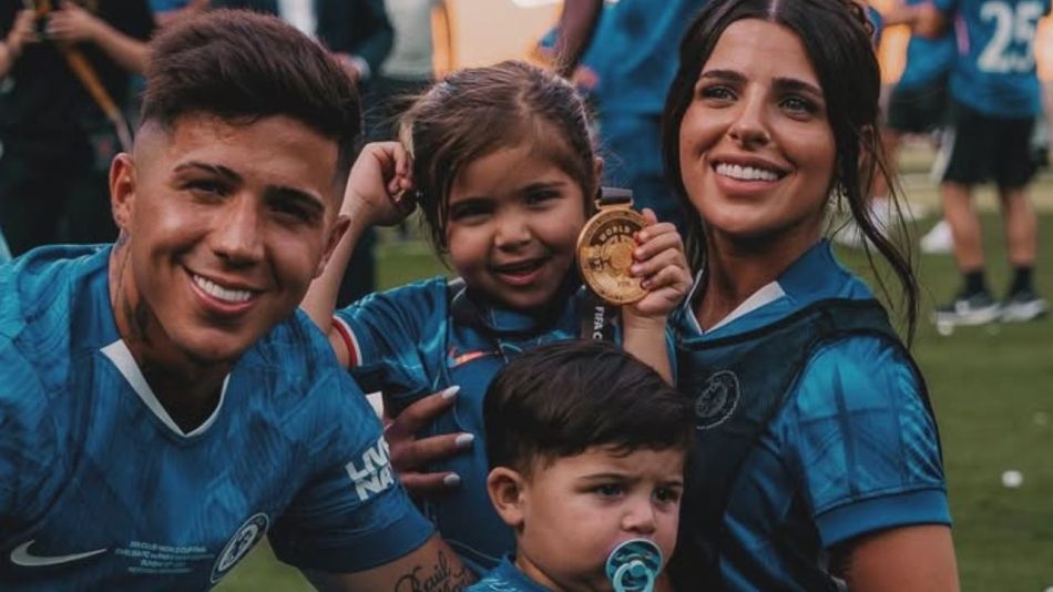 Olivia, la hija de Enzo Fernández y Valentina Cervantes, impusó con ternura la nueva canción para la selección argentina 