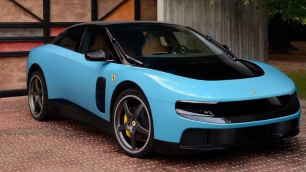 Ferrari presenta su primer superdeportivo 100% eléctrico