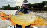 El agua se aclaró y aparecieron los lingotes: gran momento para pescar dorados en Esquina