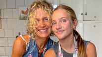 Maru Botana junto a su hija Inés
