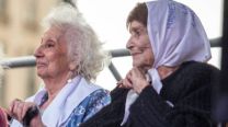 Sentida despedida: el video de Estela de Carlotto en el velatorio de Taty Almeida