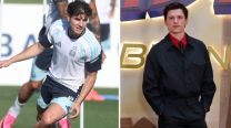 Julián Álvarez y Tom Holland