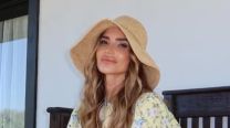 María Vázquez dio cátedra de estilo desde Ibiza: el conjunto total white que es tendencia en Europa