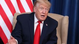 US President Donald Trump during the G7 summit on June 16.