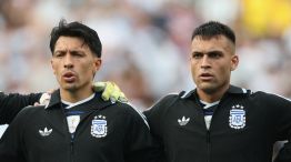 Lisandro Martínez y Lautaro Martínez