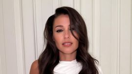 El look argentino de Pampita con una prenda personalizada para alentar a la selección