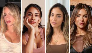 Tini Stoessel, Antonela Roccuzzo, Caro Calvagni y Agustina Gandolfo