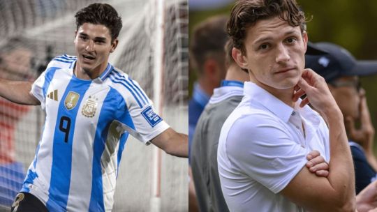 Fiebre mundialista: para Tom Holland, "El Araña" Julián Álvarez "haría un buen Spiderman"