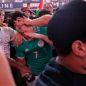 Golpes y corridas en Times Square: hinchas de Argentina y Argelia se enfrentaron antes del debut