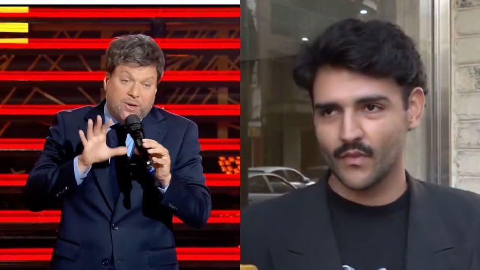 Guido Kaczka y Lucas Fontana