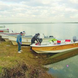 La laguna Mar Chiquita, en Agustina, volvió a la vida después de años durísimos de sequía y hoy ofrece un panorama que entusiasma  a cualquier pescador de pejerrey.
