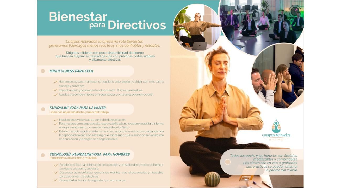 Cuerpos Activados: El nuevo enfoque de bienestar para empresas exitosas