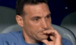 El video de Scaloni lagrimeando cuando hizo el cambio de Messi