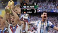 Lionel Messi y Miroslav Klose