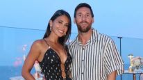 Antonela Roccuzzo y Lionel Messi
