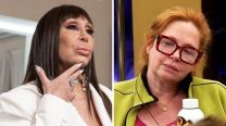 Moria Casán y Andrea del Boca
