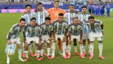 Formación de Argentina en el debut del Mundial 2026