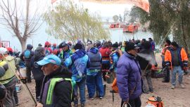 El encuentro organizado por la Federación Mendocina de Pesca y fiscalizado por la Confederación Argentina de Pesca y Lanzamiento se llevó a cabo en el dique el Carrizal.