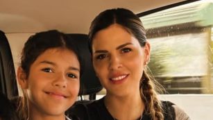 Camila Galante junto a su hija, Victoria Paredes