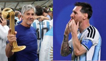Jorge Messi y Lionel Messi