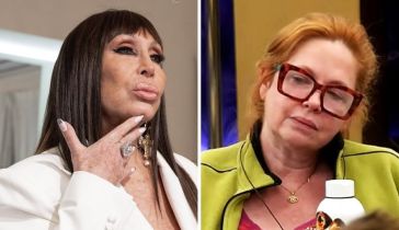 Moria Casán y Andrea del Boca