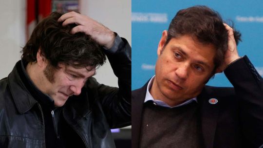 Javier Milei o Axel Kicillof: una encuesta revela quién tiene el mayor nivel de rechazo y por qué nunca los votarían