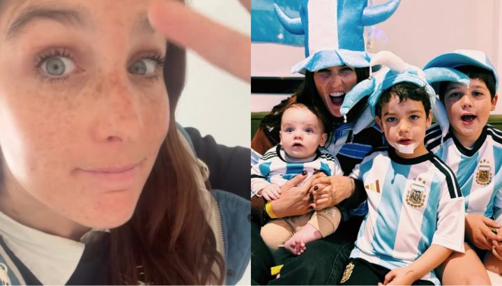 El susto de Juana Repetto por el accidente de su hijo Belisario: "Terminó con siete puntos en la boca"