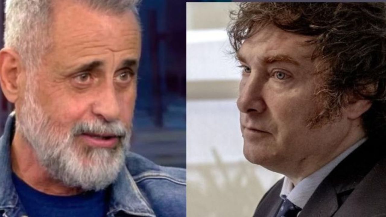 Jorge Rial y Javier Milei | Foto:CEDOC