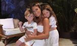 Las vacaciones de Cami Homs con sus hijos en el caribe: familia ensamblada, piscina y paisajes soñados