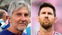 Lionel Messi y Jorge Messi