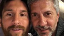 Lionel Messi y su papá Jorge Messi