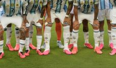 Botines rosas en la Selección Argentina