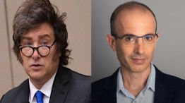 Javier Milei y Yuval Noah Harari 18062026