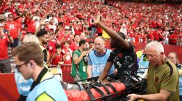 La impactante lesión de un jugador de Canadá ante Qatar