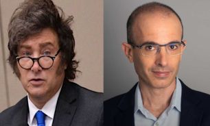 Javier Milei y Yuval Noah Harari 18062026