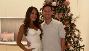 Antonela Roccuzzo y Lionel Messi
