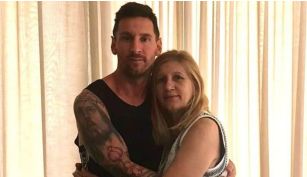 Lionel Messi y Celia Cuccittini
