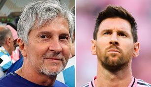 Lionel Messi y Jorge Messi