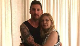 Lionel Messi y su mamá Celia Cuccittini