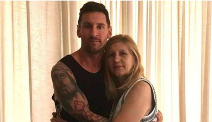 Lionel Messi y Celia Cuccittini