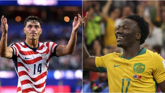 Estados Unidos vs Australia, por la Copa Mundial 2026