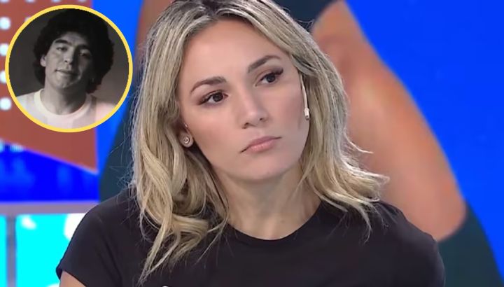 Rocío Oliva opinó sobre la polémica propaganda Diego Maradona con IA: "No me gusta que lucren con eso"