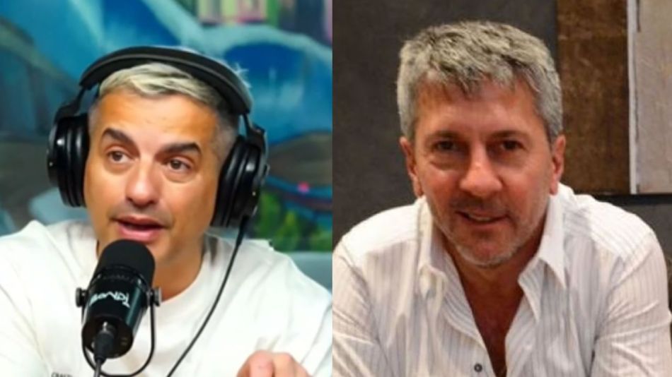 Ángel de Brito y Jorge Messi