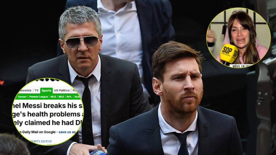 Repercusión de la fake news de Florencia Peña sobre el padre de Lionel Messi