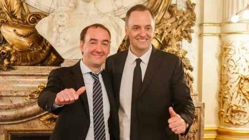 Adorni y su hermano Francisco 18062026