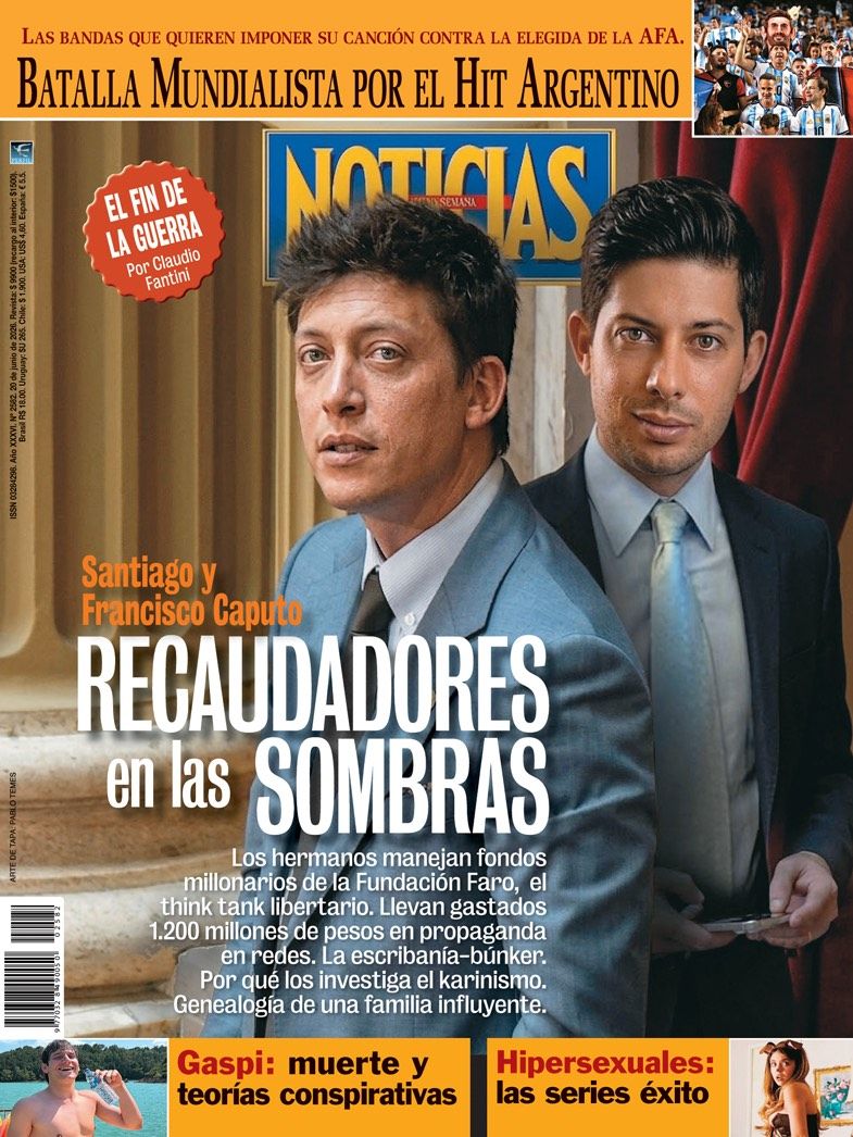 La tapa de NOTICIAS | Foto:Cedoc