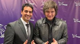 Adrian Ravier y Javier Milei 19062026 