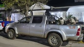 Los cazadores fueron sorprendidos in fraganti.