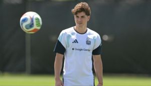 Julián Álvarez en Kansas City